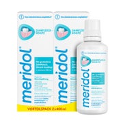Produktabbildung: meridol® Zahnfleischschutz Mundsplung Doppelpack 2X400 ml