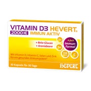Produktabbildung: Vitamin D3 Hevert 2000 IE Immun Aktiv 30 St