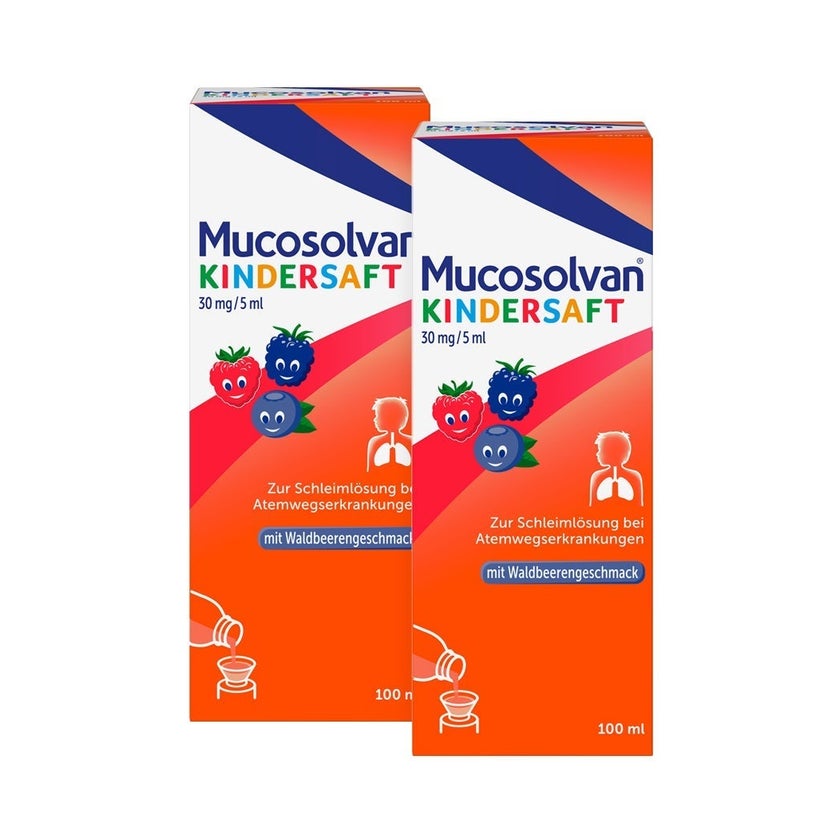 Mucosolvan® Kindersaft Doppelpack 2X100 ml