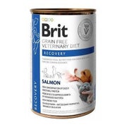 BRIT Veterinary Diet Recovery Salmon Nassfutter für Hunde und Katzen 0,4 kg