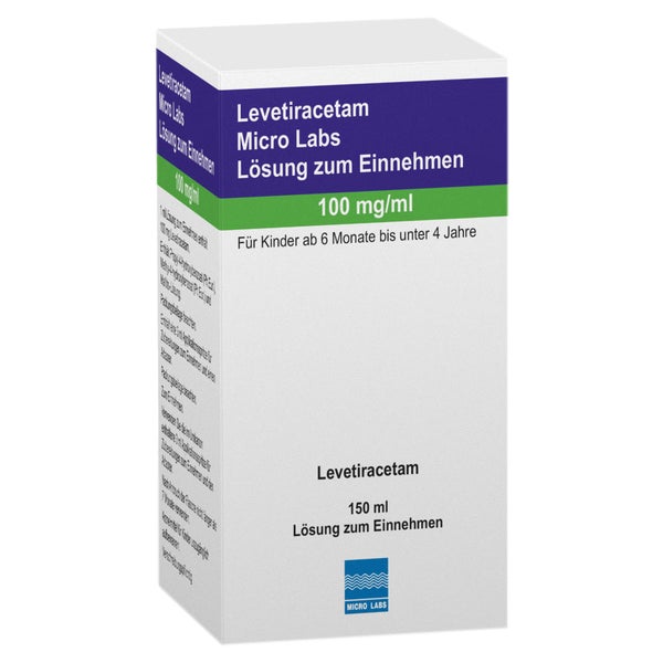 Levetiracetam Micro Labs 100 mg/ml L.z.E 150 ml