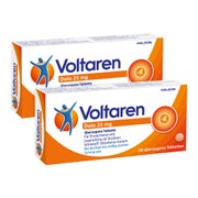 Produktabbildung: Voltaren Dolo 25 mg Doppelpack 2X20 St