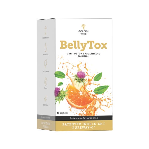 Golden Tree BellyTox - Leberentgiftung & Abnehmen 10 St