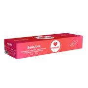 «Typ 1 Sensitive» rosa, 53 mm, extra dünn, silikonbefeuchtet (150 Kondome) 150 St