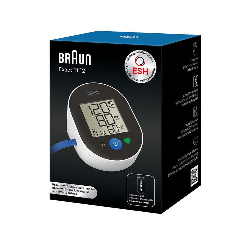 Braun Exactfit 2 Oberarm-blutdruckmessgerät 1 St