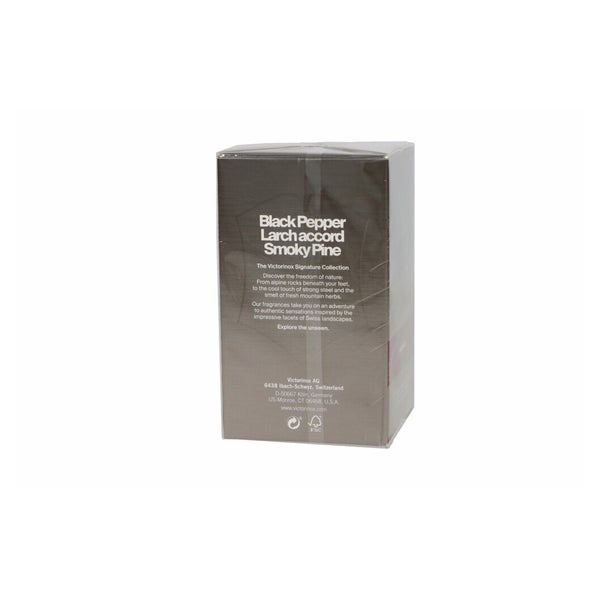 Victorinox Black Steel Eau De Toilette Spray 100ml für Männer 0,1 l