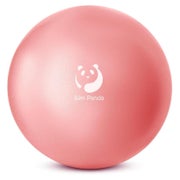 Gymnastikball Pilatesball klein 23cm Strohhalm Balance Rosa 1 St
