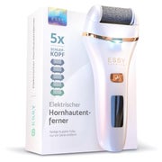 Essy Hornhautentferner Elektrisch mit Ersatzrollen Weiß 1 St