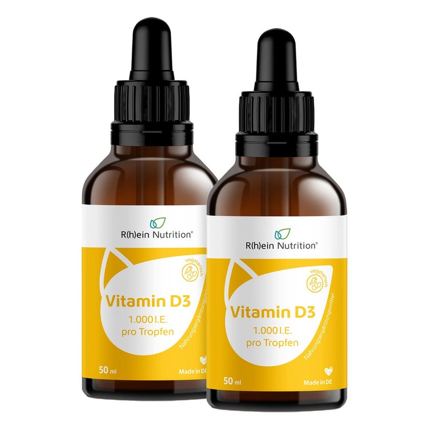 Vitamin D3 Tropfen 1.000 I.E. Doppelpack 2X50 ml