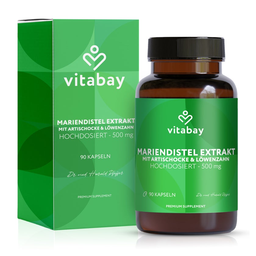 Vitabay Mariendistel Komplex Mit Artischocke & Löwenzahn 90 St