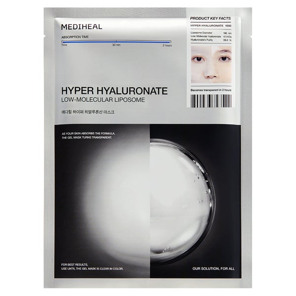 MEDIHEAL Hyper Hyaluronate Hydrogel-Maske 34 g