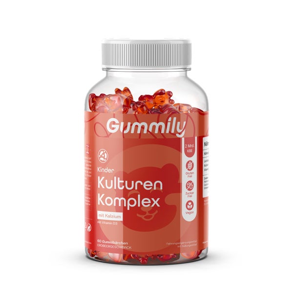 Kinder Lactobacillus paracasei mit Kalzium & Vitamin D3 60 St