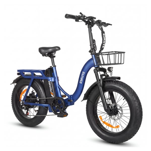 ESKUTE D202 Faltbares E-Bike mit Frontkorb, 48V 20,8Ah Akku 1 St