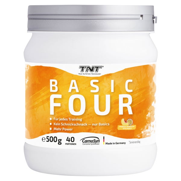 TNT Basic Four (500g) | Trainingsbooster Pfirsich-Maracuja 500 g