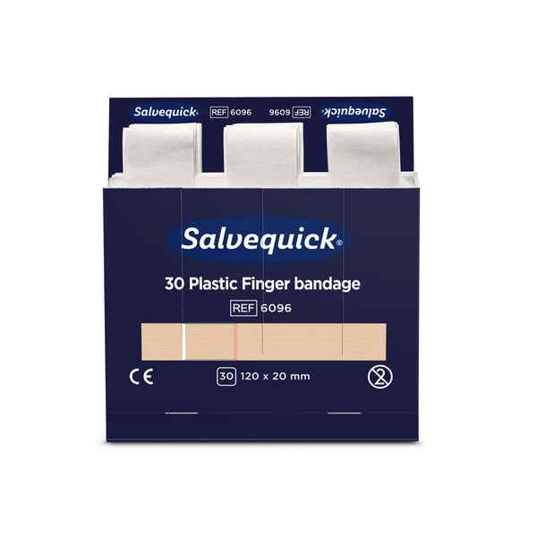 Cederroth Salvequick Fingerverband, wasserabweisend, extra lang