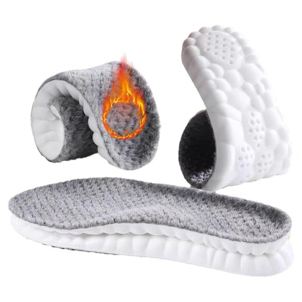 Thermoeinlegesohle Winter Warme Schuheinlagen Herren Damen D 1 St