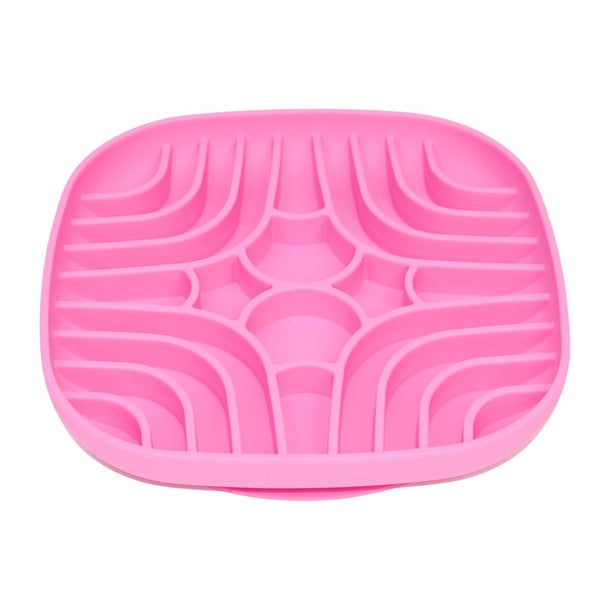 Woofstuff Beschäftigungsspielzeug Slow Feeder Tasty Pink