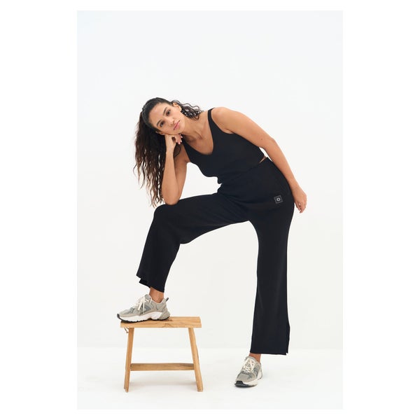 JAZZ SPORT-SET DAMEN - TANKTOP MIT BREITEN TRAGERN UND BEQUEME HOSE ONAMASTE 1 St