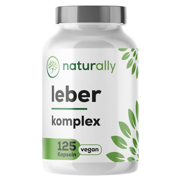 naturally Leber Komplex Kapseln mit Mariendistel 125 St