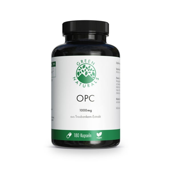 Green Naturals Opc 1000mg Aus Traubenkern-extr.kps 180 St