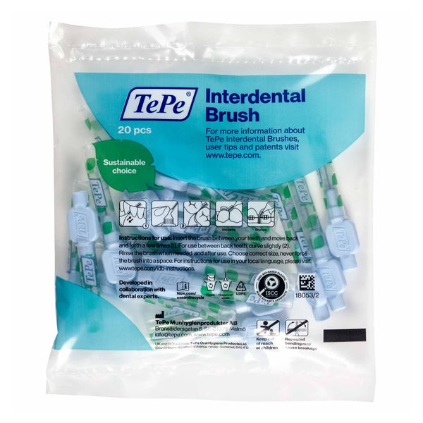 TePe Interdentalbürsten Extra Soft, Blau, ISO Größe: 3 20 St