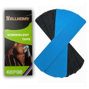 NELLHOMY Kinesiotape Vorgeschnitten 40 Stk. - Wasserfest & Elastisch für Sport