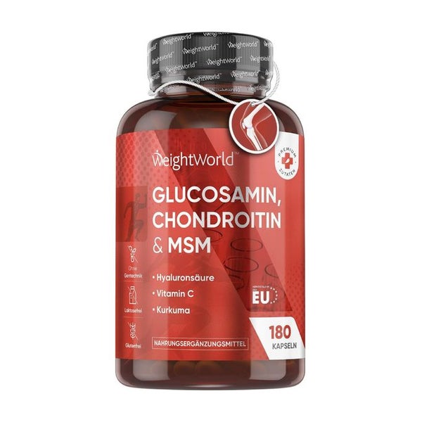 WeightWorld Glucosamin Chondroitin MSM 180 St