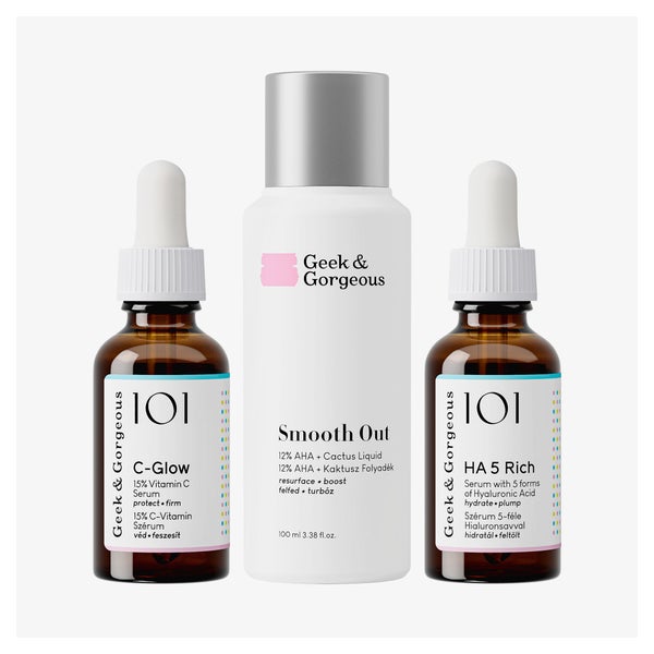 Geek & Gorgeous - Let's Glow Kit 160 ml