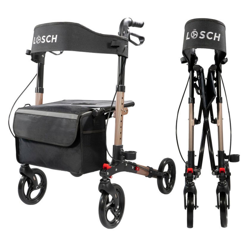 Lösch Reha Rollator TABAS Mobility Champagner