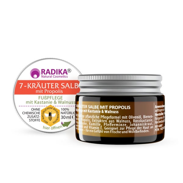 Bioherba 7-Kräutersalbe mit Propolis 30 ml