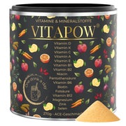 Vitapow Multivitamin Pulver + Magnesium, Zink, Selen - Vegan 270 g