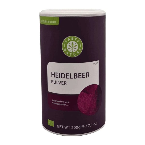 Taste Nature Bio Wildheidelbeer Pulver 200 g