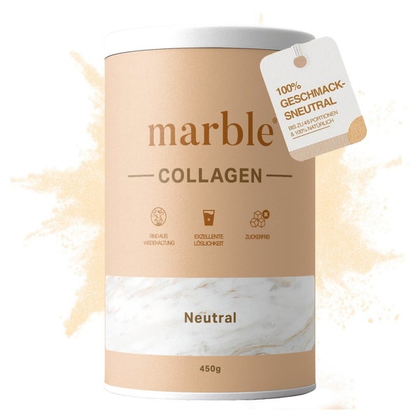 marble Collagen – Neutral | 100 % Reines Kollagenhydrolysat 450 g
