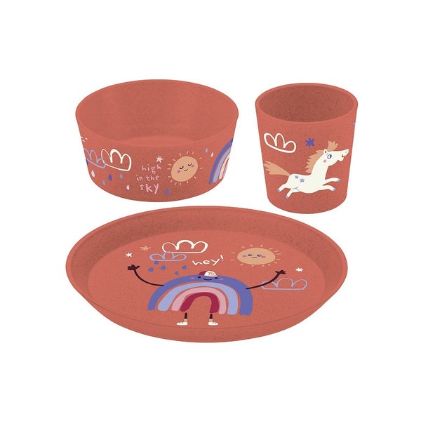 KOZIOL Kindergeschirr "Dreams" 3-teilig 1 St