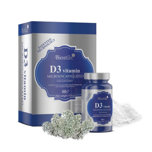 Biostile BMT D3 Vitamin Microencapsulated 60 St