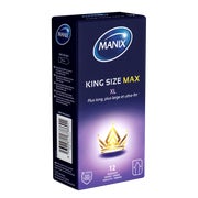 Produktabbildung: «King Size Max XL»; ultradünn, 54 mm, 190 mm (12 Kondome) 12 St