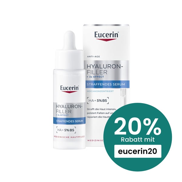 Eucerin Hyaluron-Filler + 3x Effect Straffendes Serum 30 ml