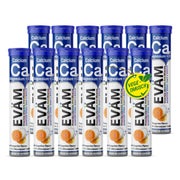EVÄM Calcium + Magnesium + D3 Brausetabletten 12er Pack 180 St