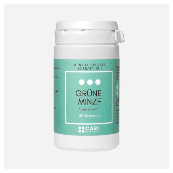 Grüne Minze Kapseln - Spearmint bei PCOS und Hirsutismus 60 St