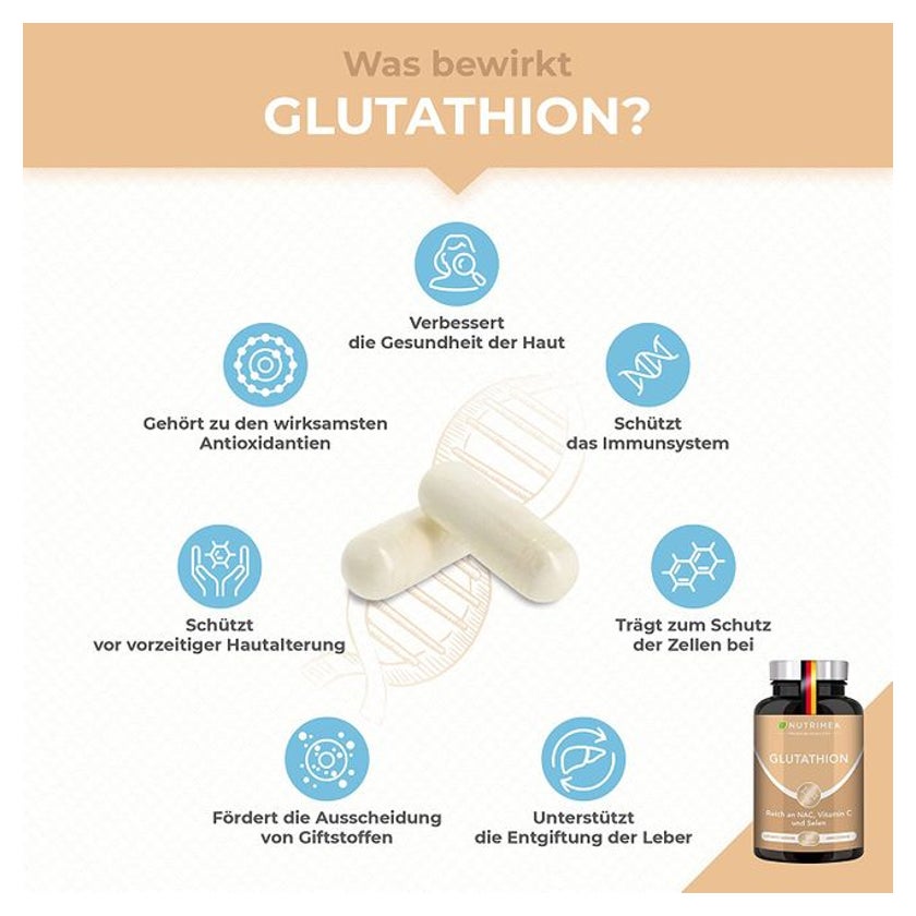 Nutrimea L-GLUTATHION 90 St gnstig kaufen | medpex