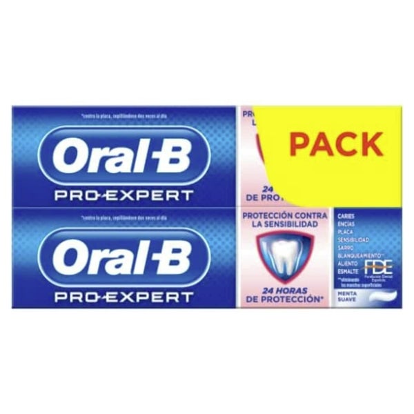 Multipack 2x Oral-B Pro-Expert Sensitive Zahnpasta 1 St
