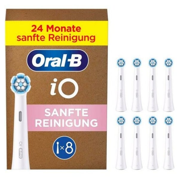 Oral-B AUFSTECKBÜRSTEN 8ER FFU (IO SANFTE REINIGUN) 1 St