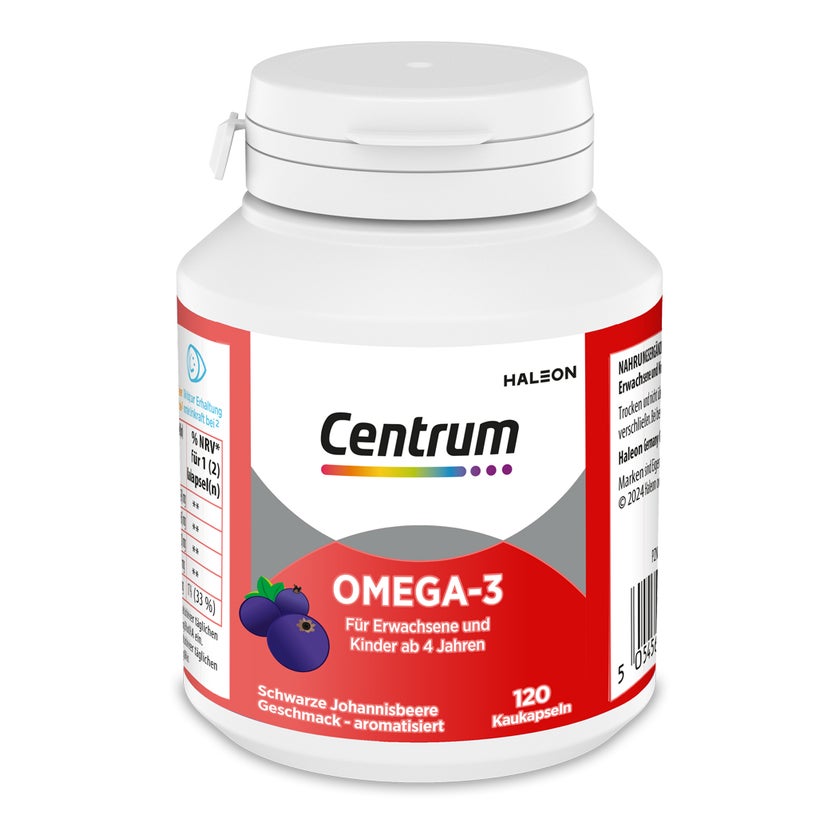 Centrum Omega-3 Kaukapseln 120 St