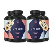 L-Prolin Kapseln – Baustein für Kollagen - Made in Germany 1200 St