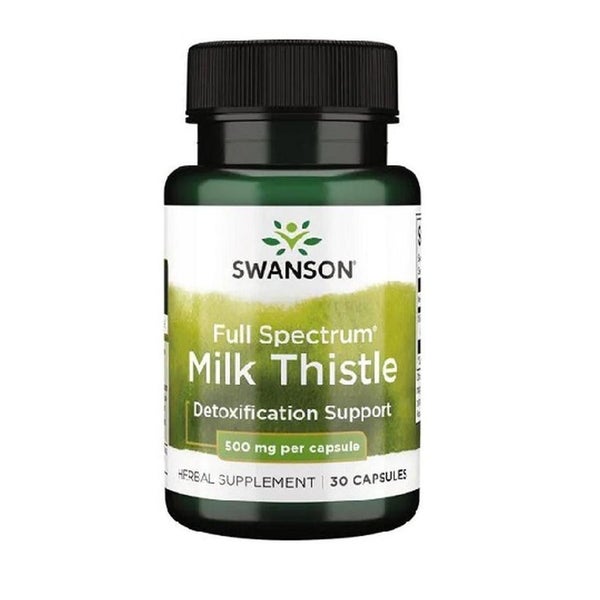 Swanson Milk Thistle 500mg 30 Kapsel 30 St