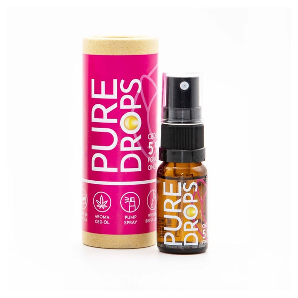 PURE DROPS CBD-ÖL 5% für Katzen/Tiere 10 ml