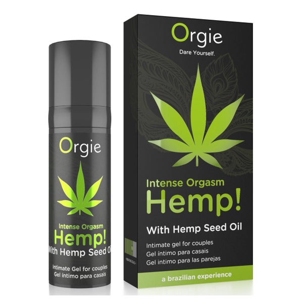 «Hemp! Intense Orgasm» – Stimulationsgel, Vibrationseffekt (0.015 l) 15 ml