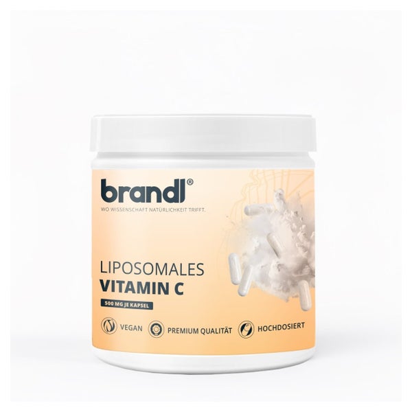 brandl® Liposomales Vitamin C hochdosiert vegan | Vit C (Ascorbinsäure) Kapseln extern laborgeprüft 240 St