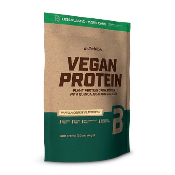BioTech Vegan Protein - Vanilla Cookie 0.5 kg