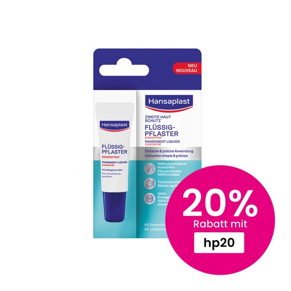 Hansaplast Zweite Haut Schutz Flüssig-pfl.konz. 10 ml